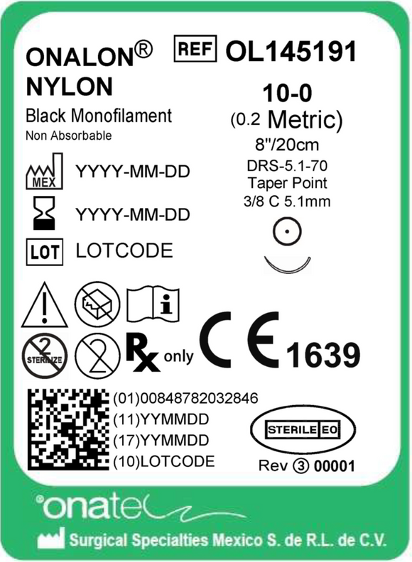 Onalon Nylon Suture -  OL145191