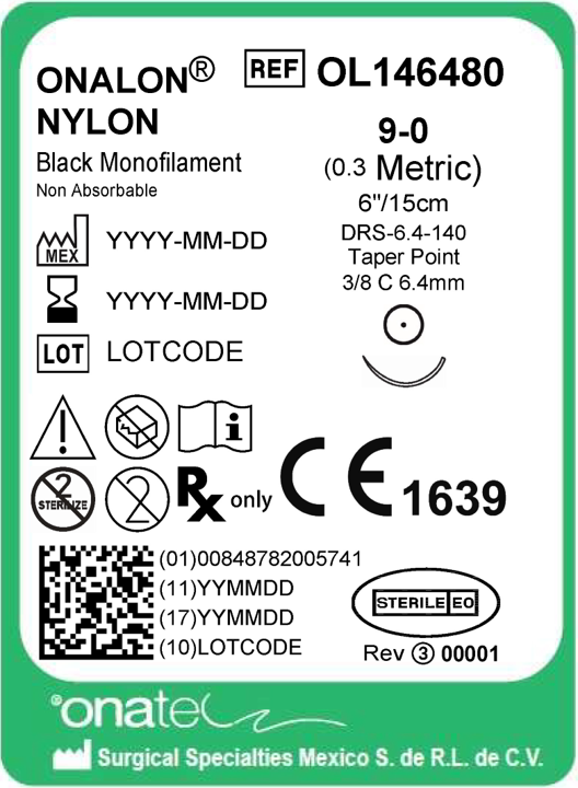 Onalon Nylon Suture -  OL146480