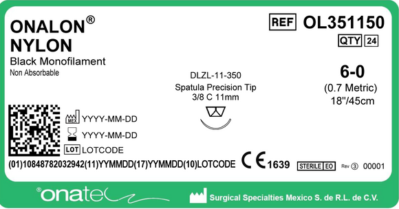 Onalon Nylon Suture -  OL351150