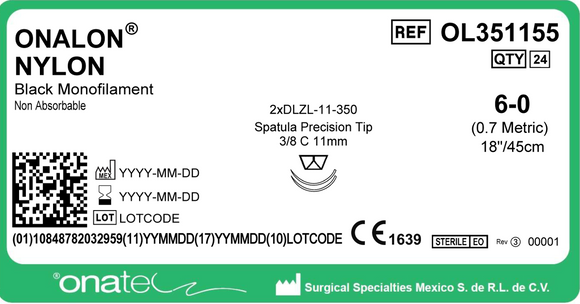 Onalon Nylon Suture -  OL351155