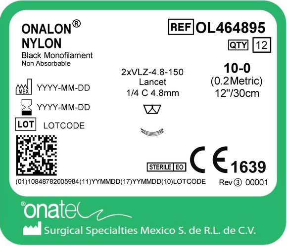 Onalon Nylon Suture -  OL464895