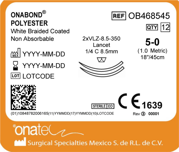 Onabond Polyester Suture -  OB468545