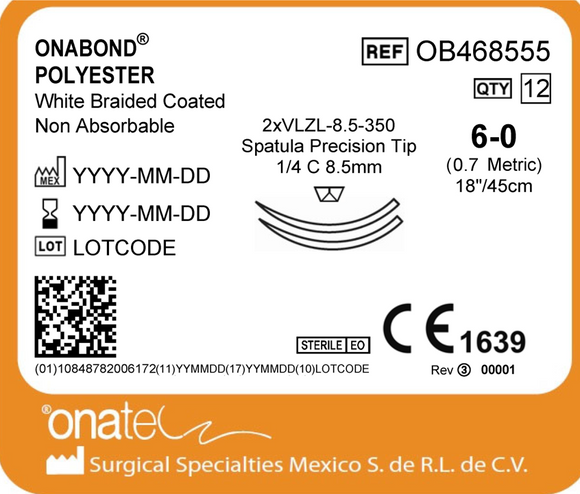 Onabond Polyester Suture -  OB468555