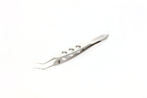Utrata MICS Capsulorhexis Forceps (Curved Shaft and Grasping Tip)